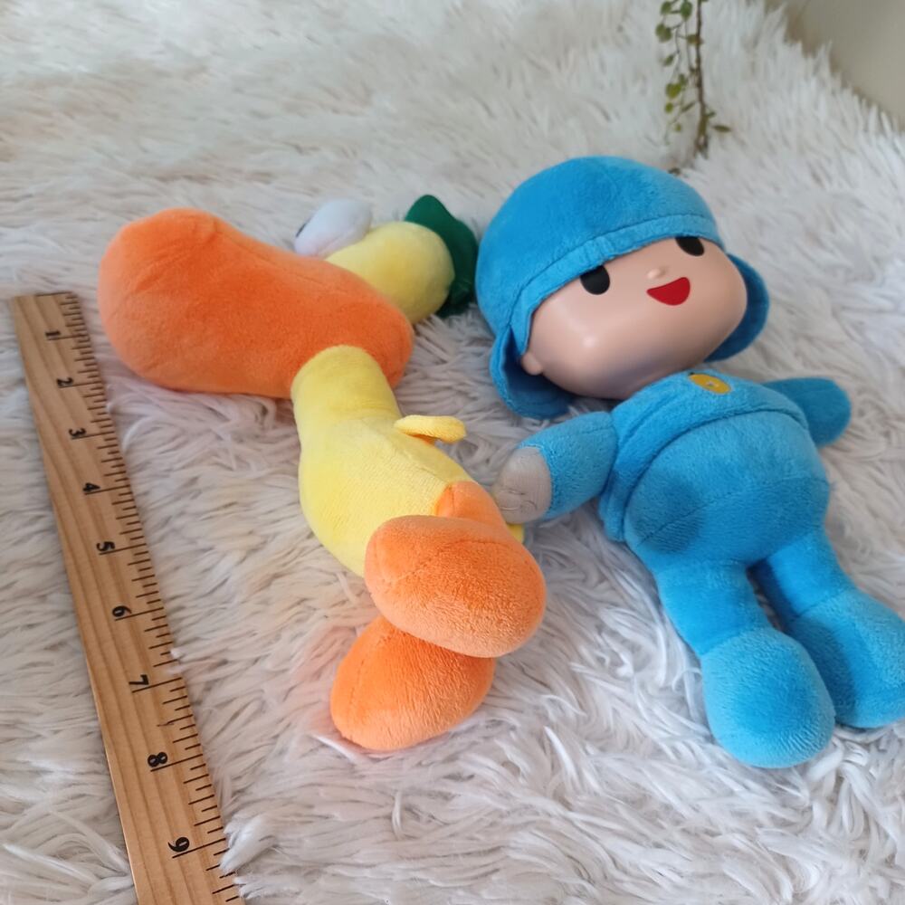 Pocoyo And Pato Soft Plush Stuffed Figure Toy Doll 9" - Picture 4 of 5